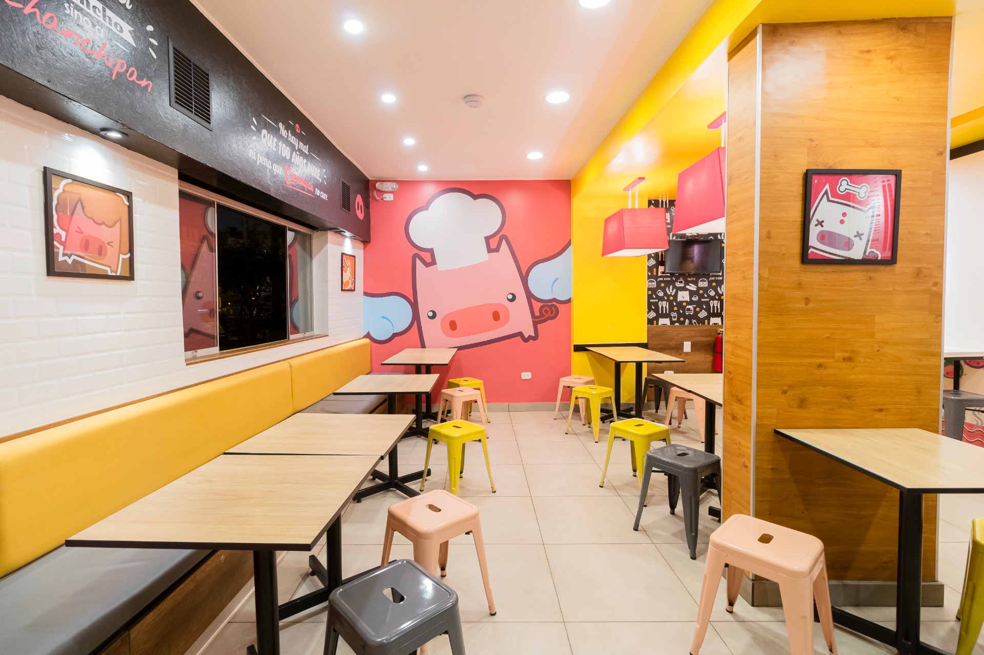 Diseño interior de negocio